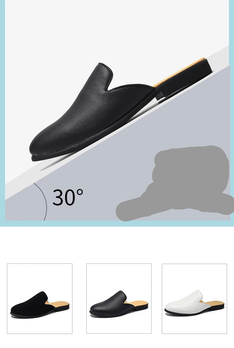 Men's Casual Leather Business Moccasins