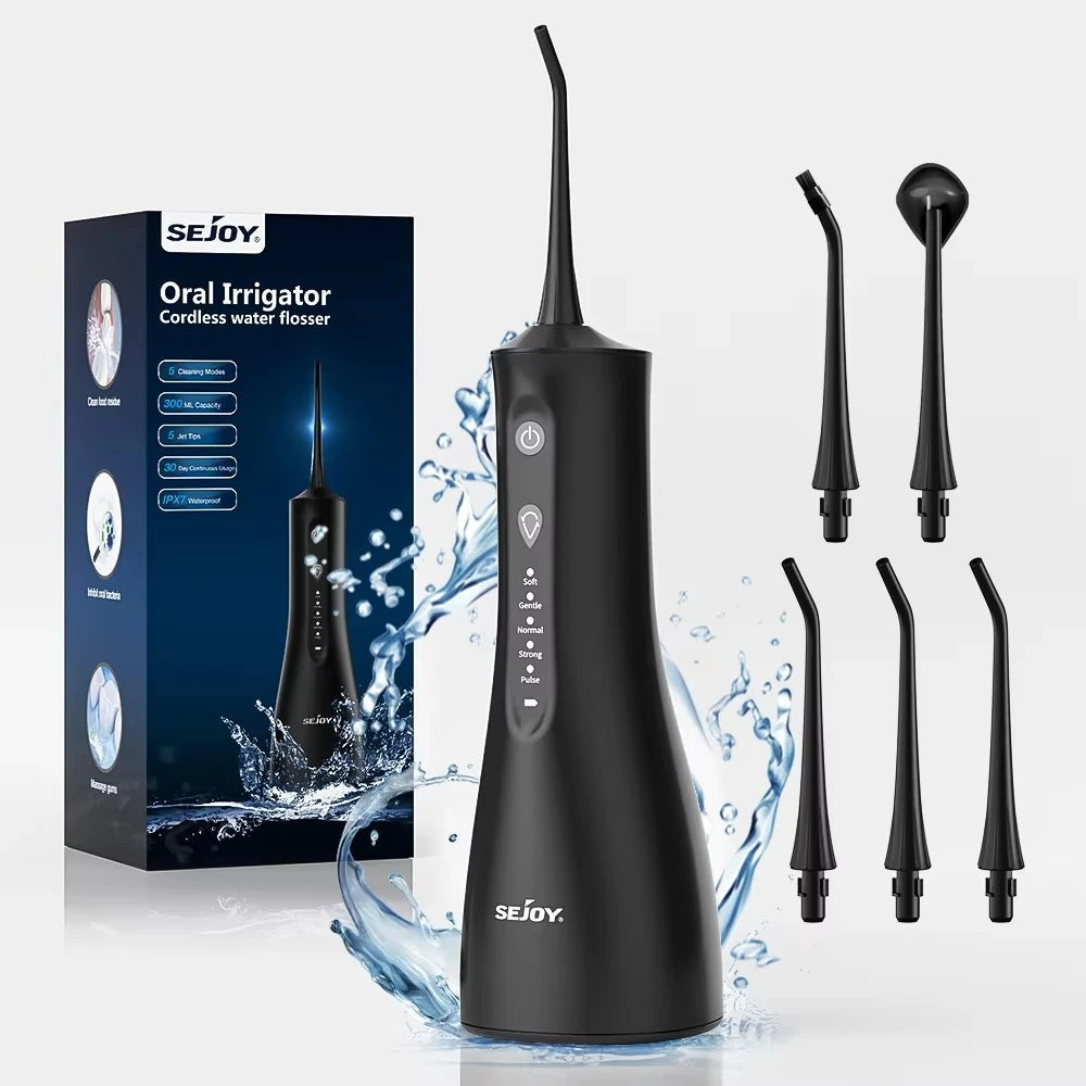 Water Flosser Professional For Teeth, Gums, Braces, Dental Care, Electric Power