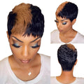 Short Bob Wig Human Hair Wigs Pixie Cut Wig For Black Women Brazilian Remy Hair