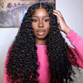 Wear And Go Best Water Wave 13x4 HD Lace Frontal Wig Wet Glueless Deep Water 180