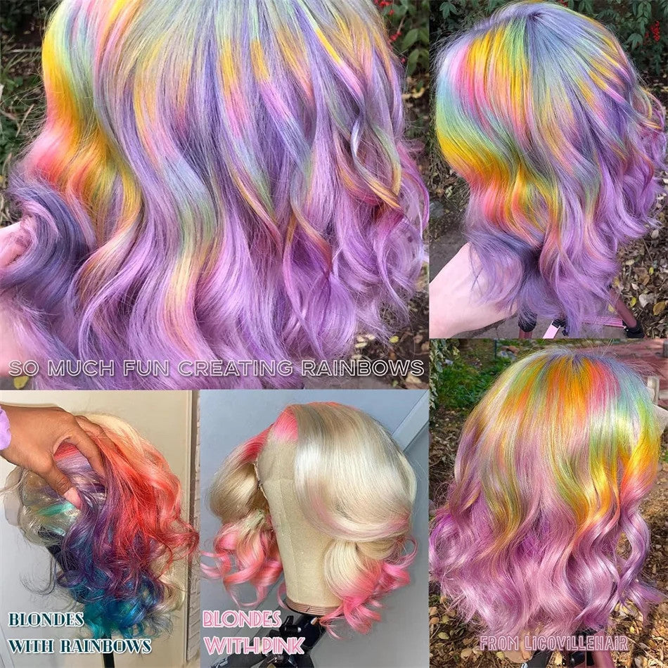 100% Vietnamese Super Double Drawn Bone Straight 13x4 Frontal Bob Wig with