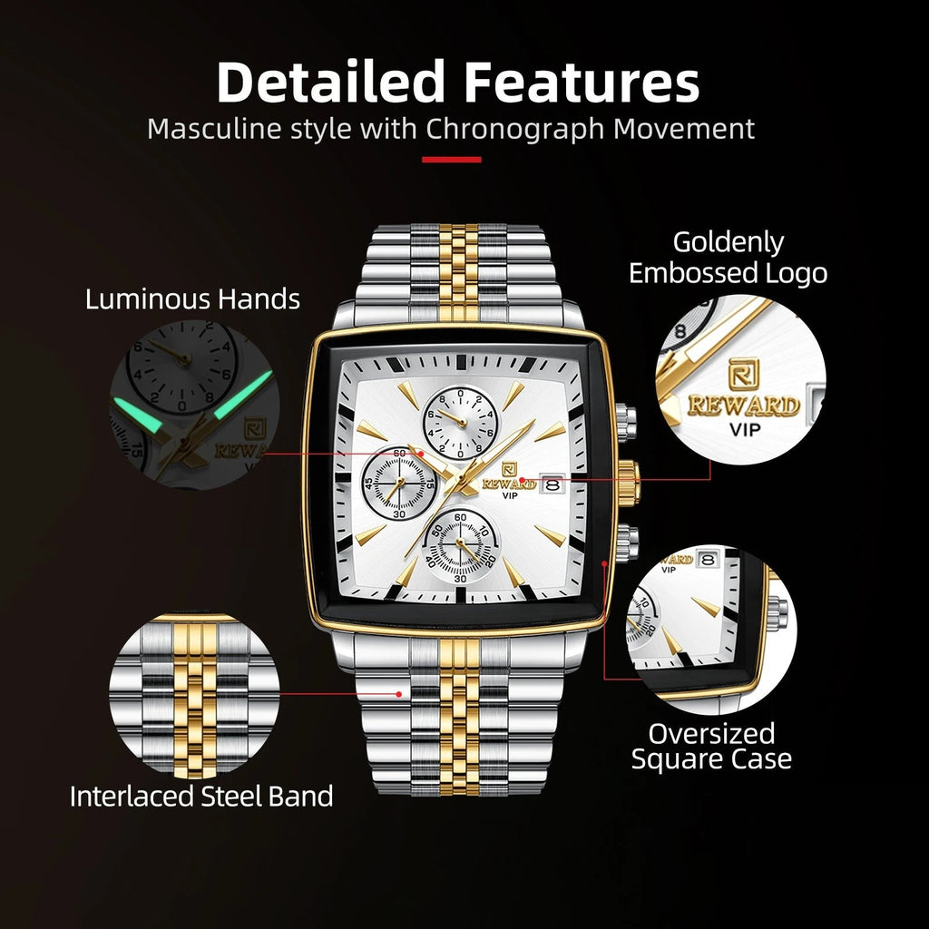 Men's Waterproof Luminous Sport Smart Watches