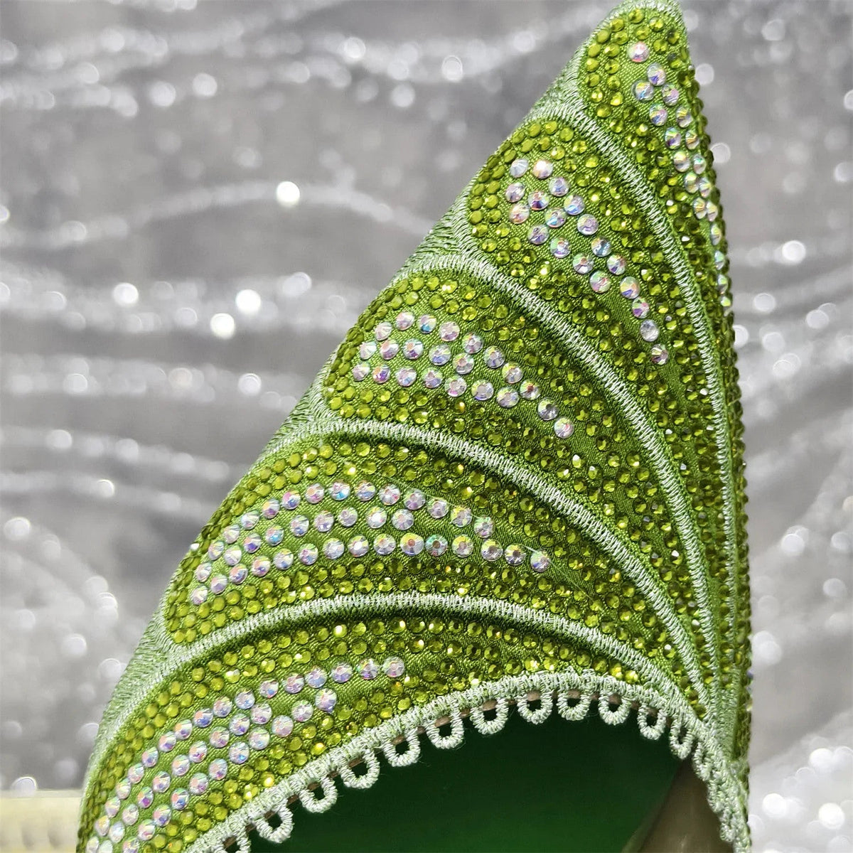 Diamond Studded Slingback Heels & Bag Matching Set — Butterfly Knot | 7 Colours | EU 37–43