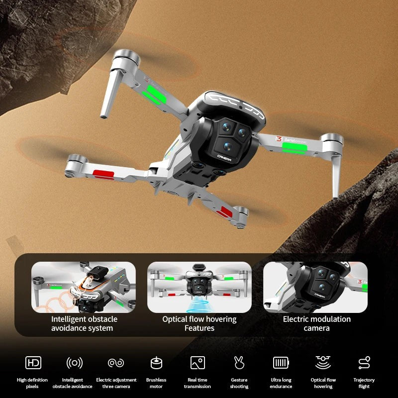 NEW M3 Drone 8K HD 5G GPS Photography Remote Control Aerial Aircraft Dual