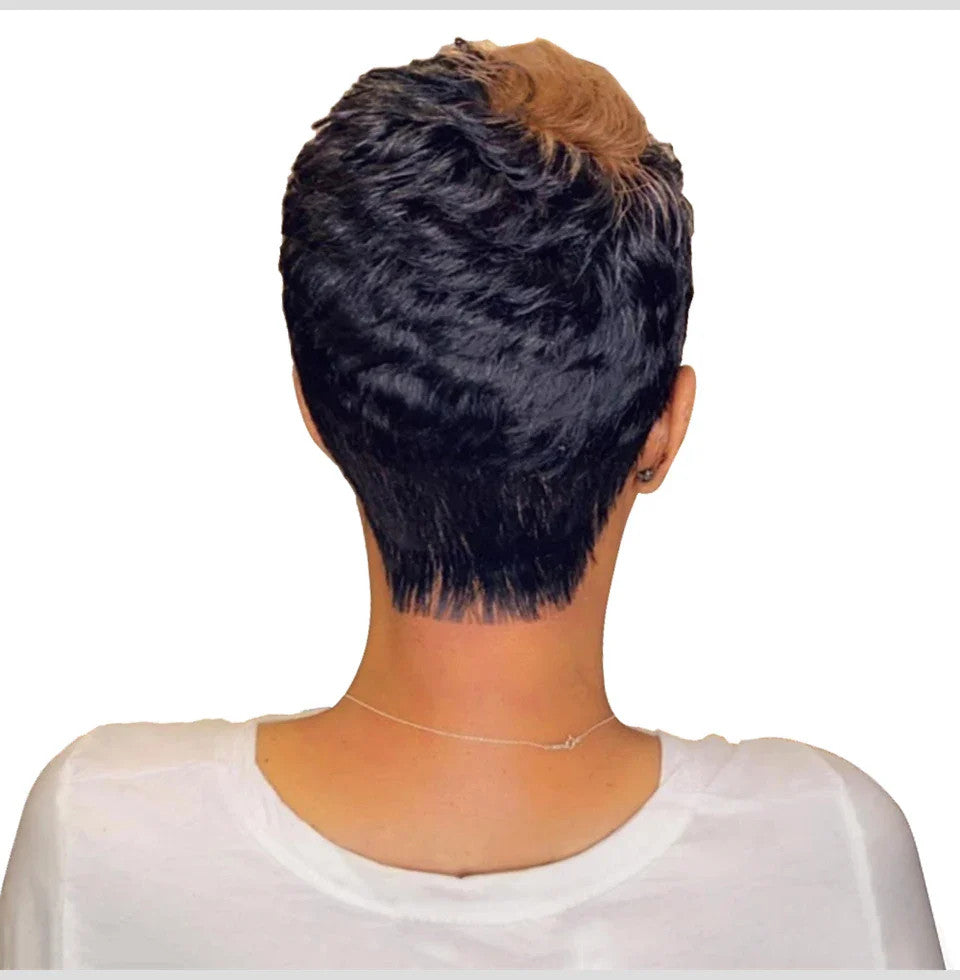 Short Bob Wig Human Hair Wigs Pixie Cut Wig For Black Women Brazilian Remy Hair