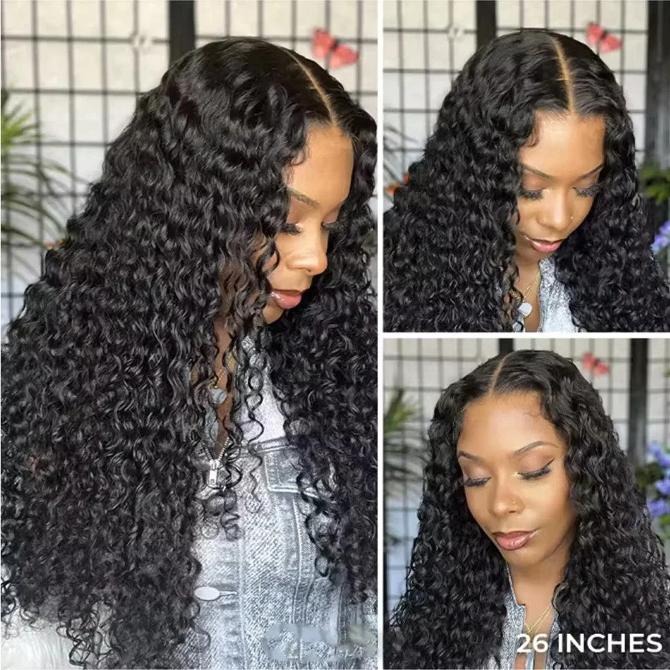 Wear And Go Best Water Wave 13x4 HD Lace Frontal Wig Wet Glueless Deep Water 180
