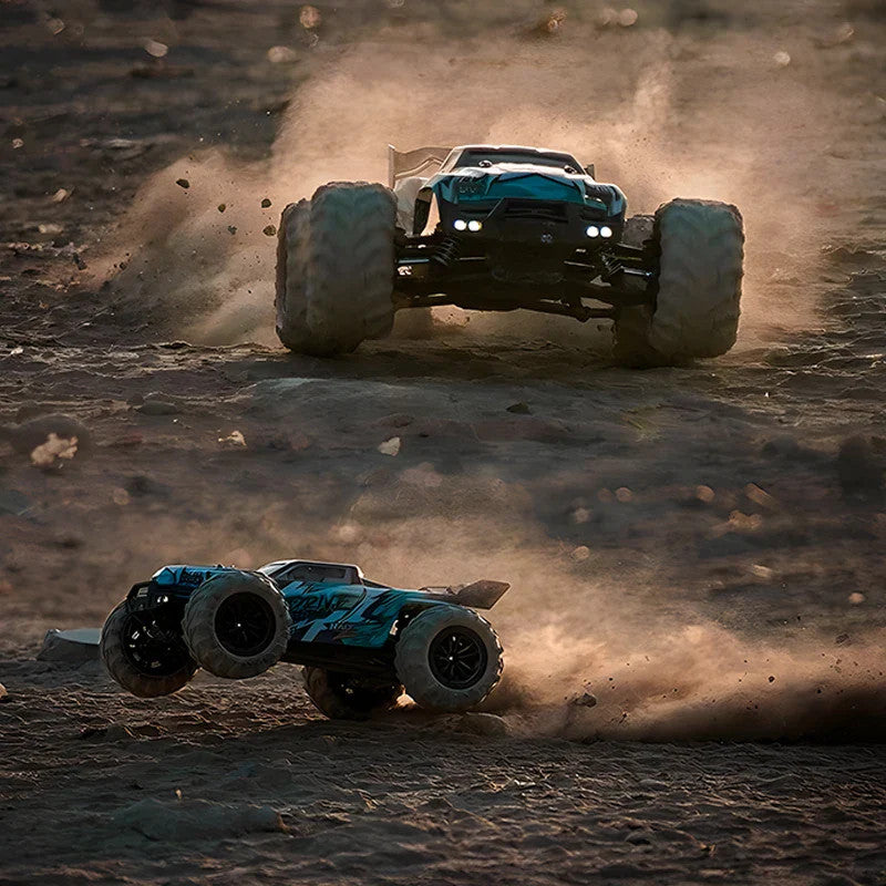 1:16 70KM/H Or 50KM/H 4WD RC Car With LED Remote Control Cars High Speed Drift