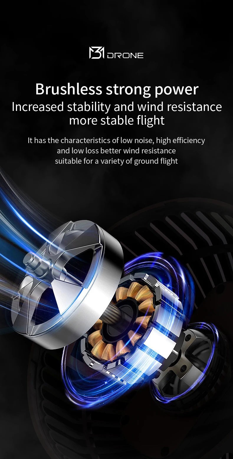 NEW M3 Drone 8K HD 5G GPS Photography Remote Control Aerial Aircraft Dual
