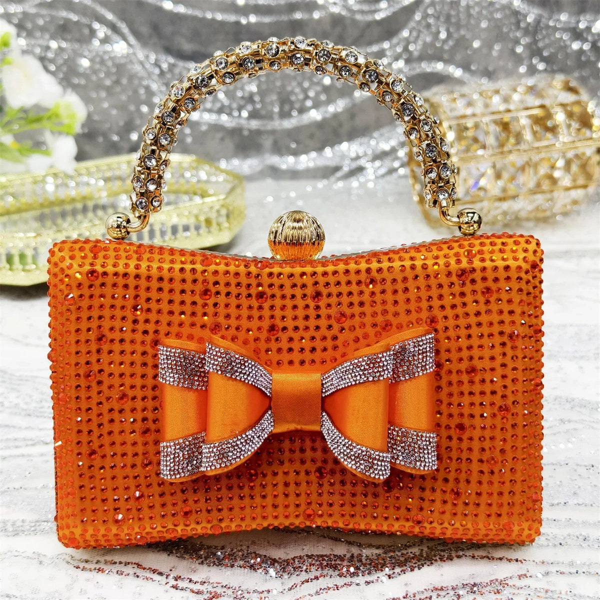 Butterfly-Knot Bow Pointed Toe Slingback Heels & Matching Bag Set — 7 Colours | EU 37–43