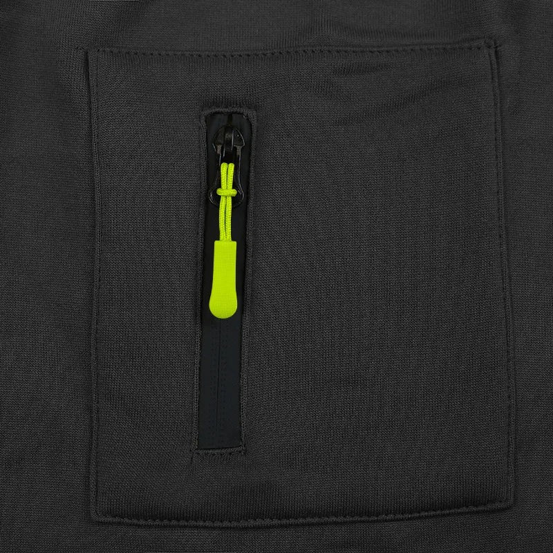 Men's 2 Piece Long Sleeve Athletic Full Zip Jogging Sweatsuits
