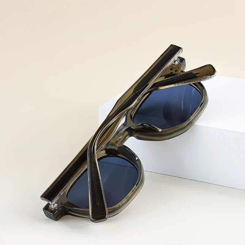 Retro Punk Men Sunglasses Small Frame Square Personalized Design Sun Glasses