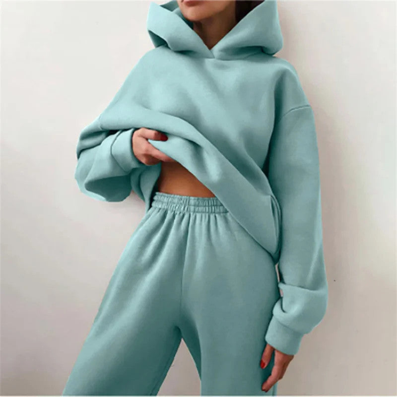 Women's Two Pieces Oversized Tracksuit
