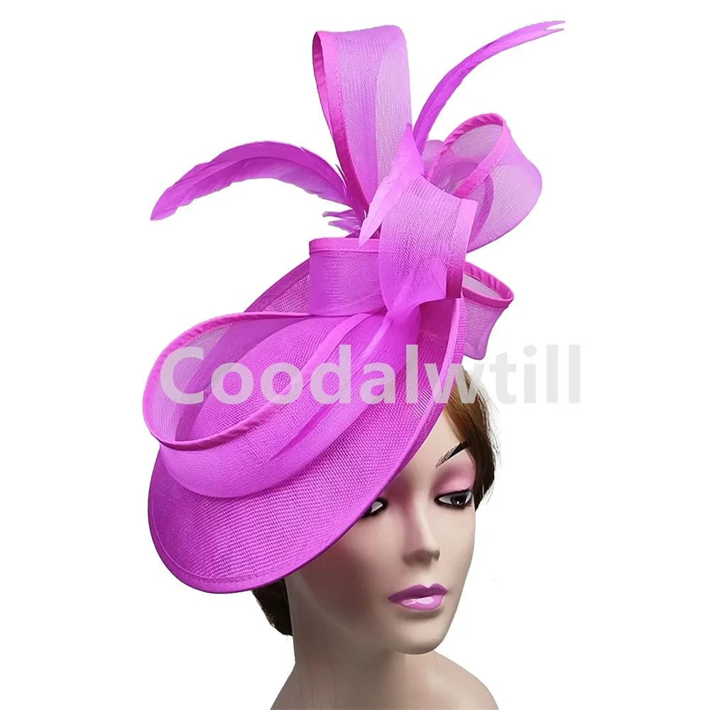 Mesh Fascinator Headpiece Women Formal Event Derby Headpiece Ladies Eleagnt