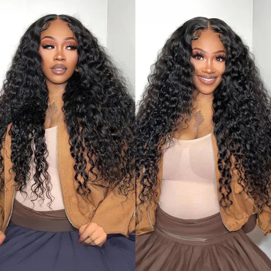 Wear And Go Best Water Wave 13x4 HD Lace Frontal Wig Wet Glueless Deep Water 180