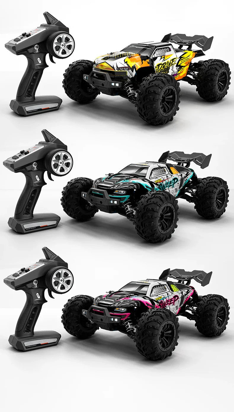 1:16 70KM/H Or 50KM/H 4WD RC Car With LED Remote Control Cars High Speed Drift