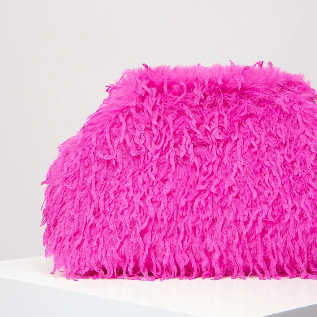 Fuzz Women's Prom Dresses Party Clucth Bag