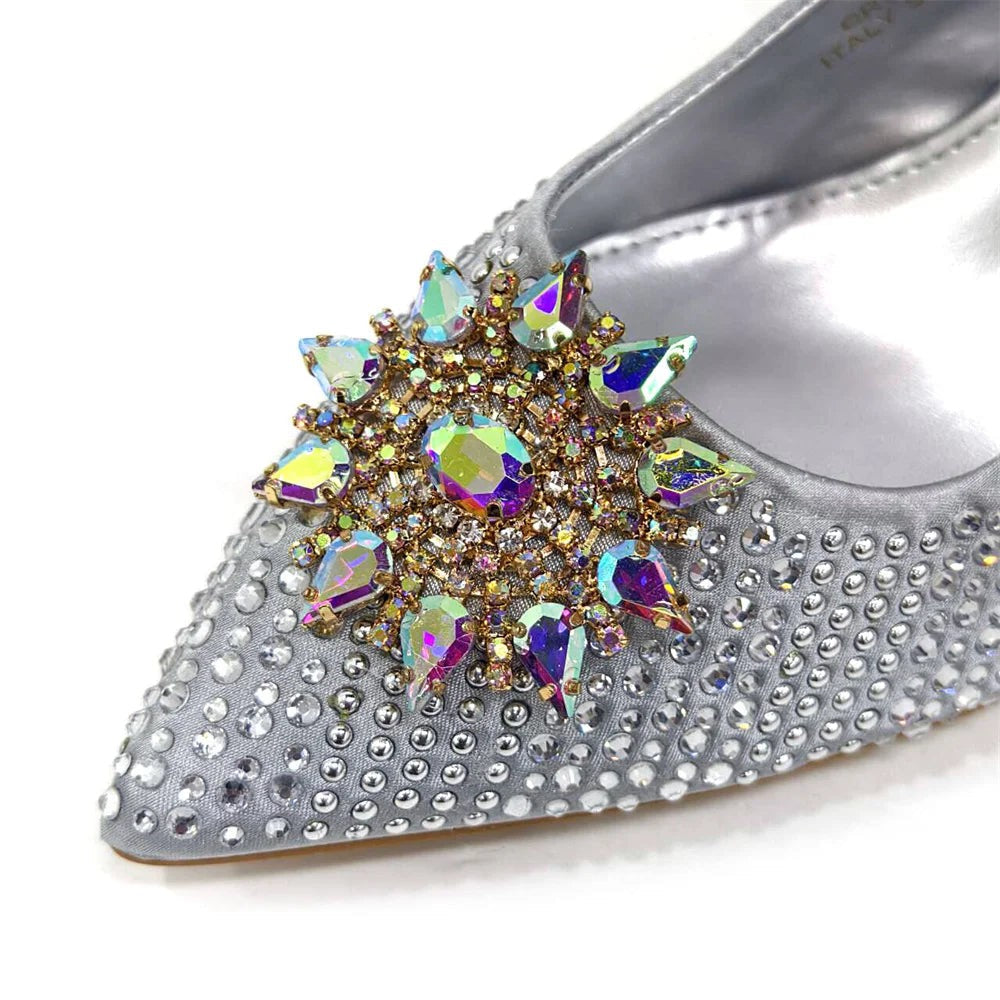 2024 Nigerian Design Evening Party Shoes And Bag Set Lucky Star Bag With