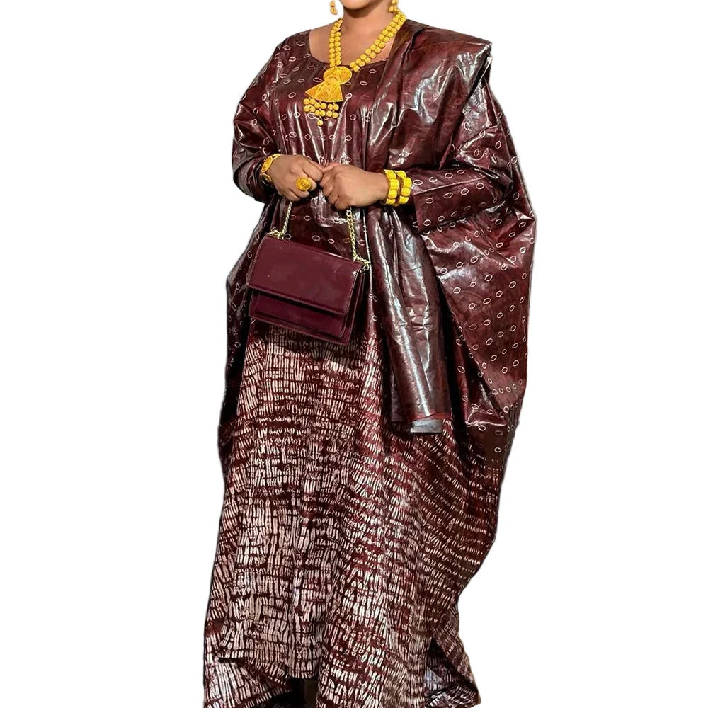African Dresses For Women Wedding Bride Party Plus Size Traditional Print Riche