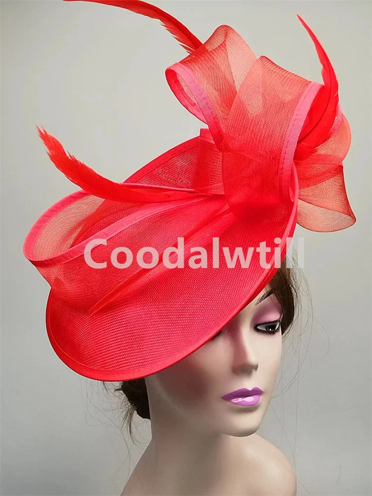 Mesh Fascinator Headpiece Women Formal Event Derby Headpiece Ladies Eleagnt