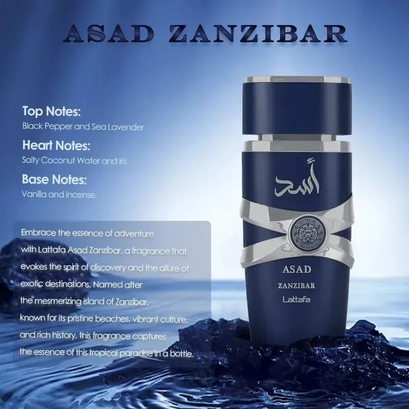 100ML 3.4oz Arab Eau De Parfum For Women And Men