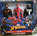 Hasbro Marvel Spider-Man Titan Hero Series - Miles Morales, Spider-Man and Venom