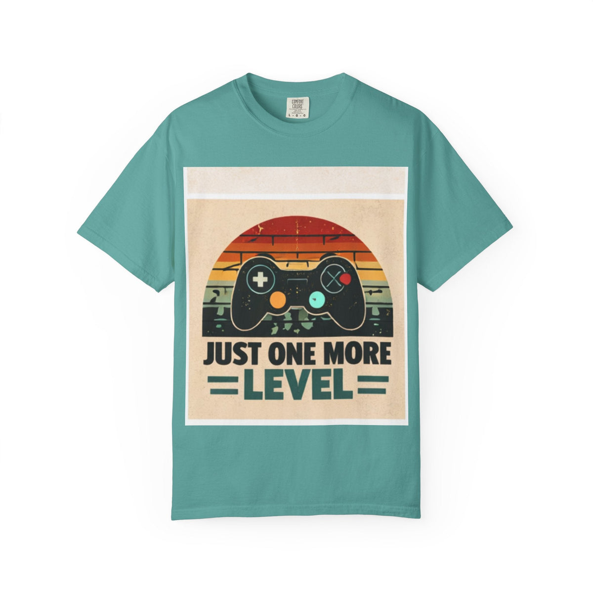 Retro Video Game Controller Just One More Level T-Shirt | Gamer Tee