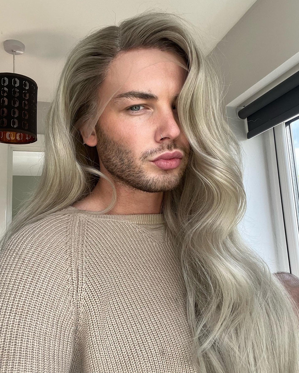 Selene Silver - 13"X6" Lace Front Human Hair Wig