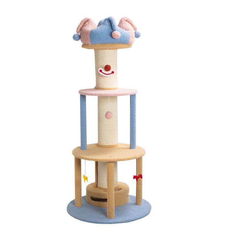 Lori Cat Climber, Cat Tree, Coral Fleece