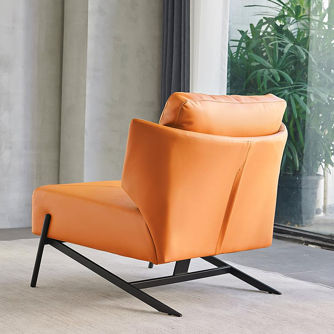 Karpov Tige Accent Leather Chair, Armchair, More Colours