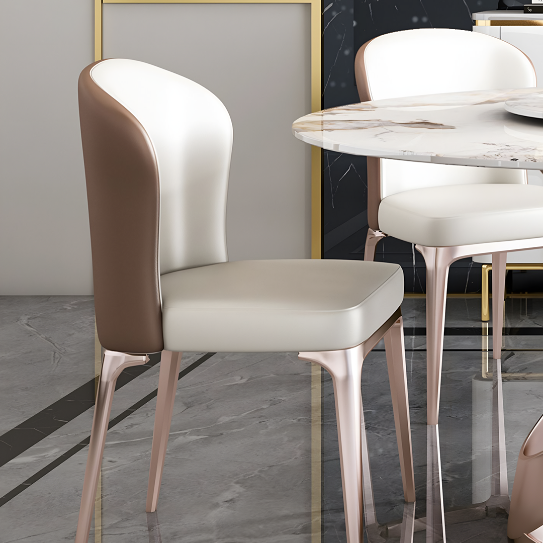 Androme Round Dining Table & Chairs, With Rotatable Tray