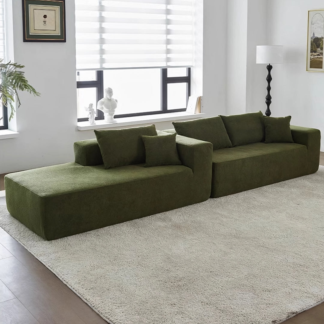 Ortega Modular Sofa Bed, Three Seater Corner Sofa Bed, Boucle