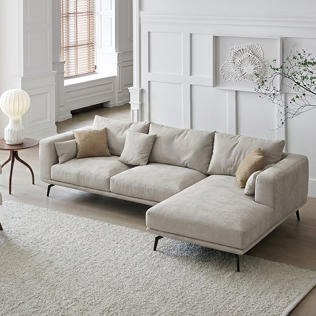 NR23 Three Seater Corner Sofa, Leathaire
