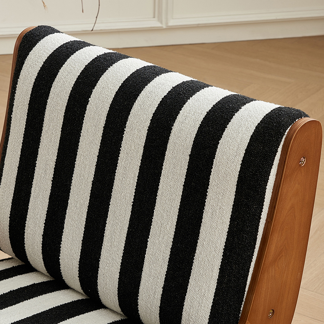 Alba Armchair Vintage, Armchair With Wood, Solid Wood