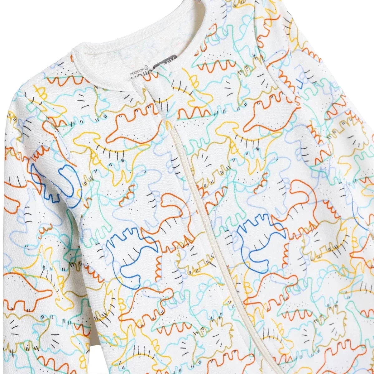 HelloBaby Long Sleeve Interlock Baby Sleepsuit with Feet (Newborn to 6-9 Months)