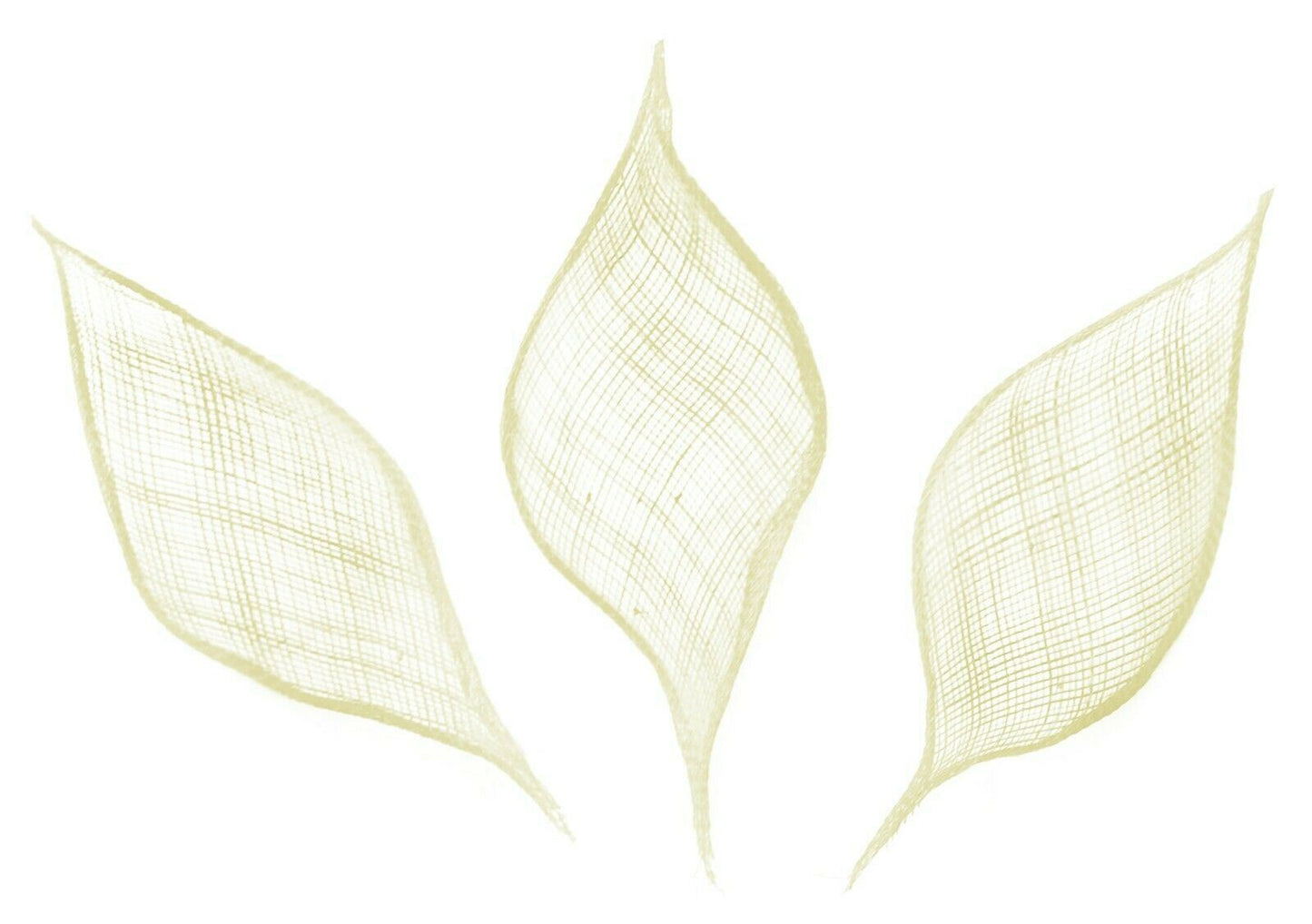 Large Leaf Petal Trimmings Sinamay Fascinator Making Millinery UK