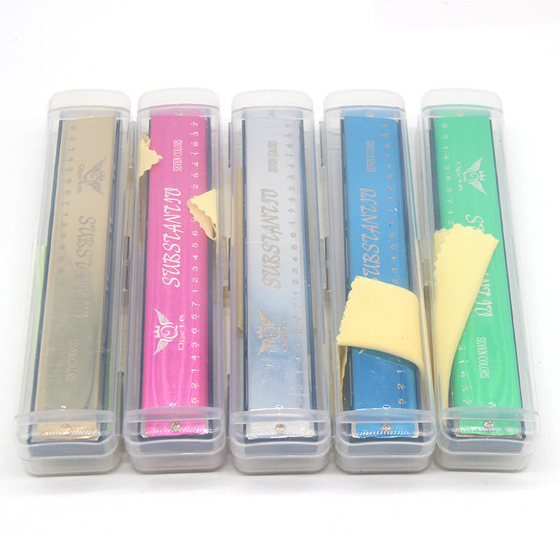 Music 16-hole Wooden Harmonica Children's Musical Instrument Toy