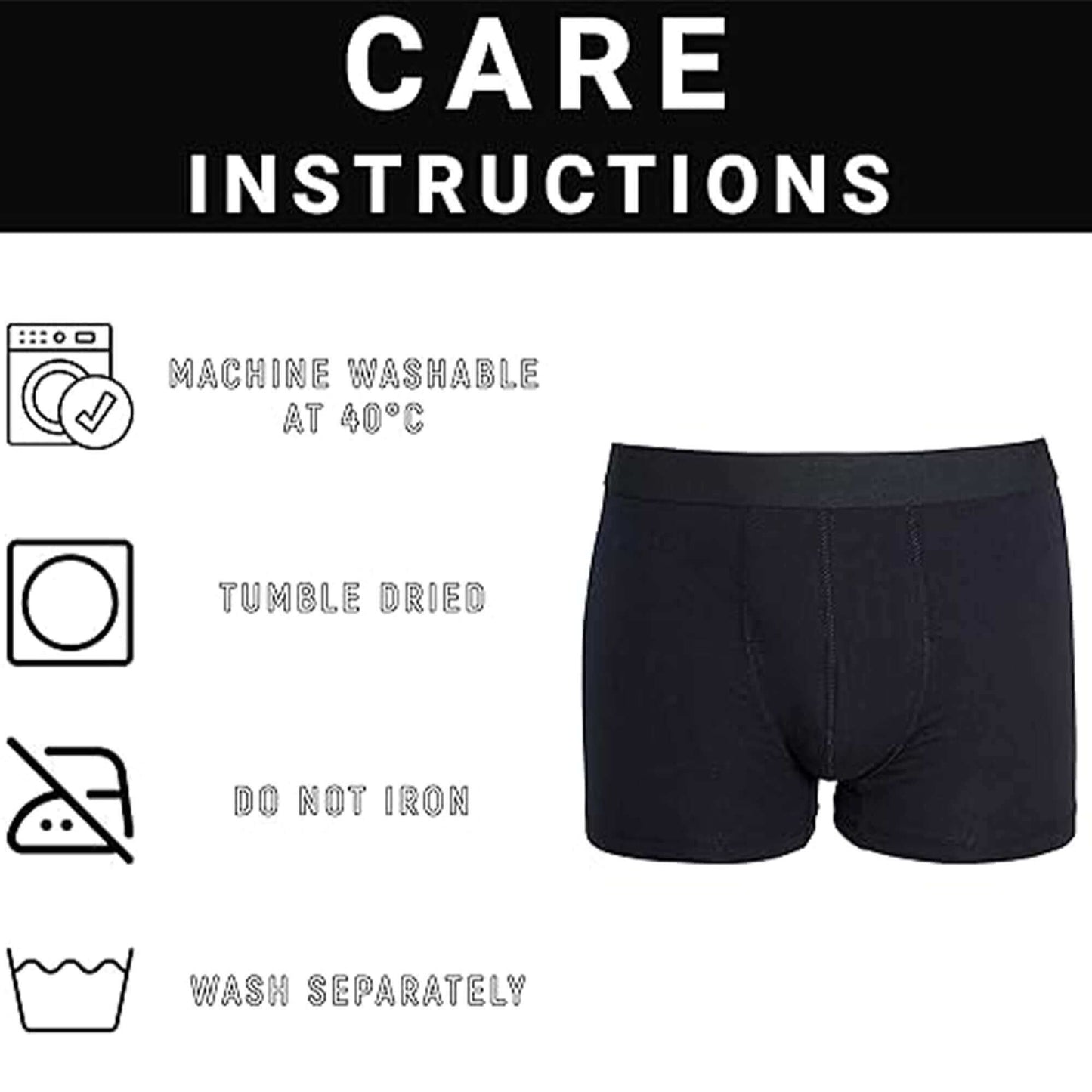 6 Pack Assorted Cotton Stretch Boxer Shorts Menswear Classic Activewear Breathable Comfort Fit Underwear with Waistband Black Navy Grey Boxershorts MB04 by Sock Stack