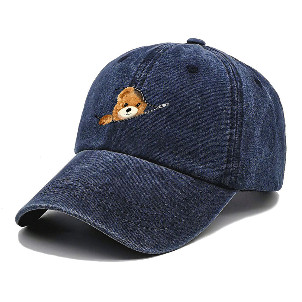 Cotton Retro Washed Sun Outdoor Fishing Hat
