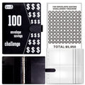 Loose Spiral Notebook Challenge Cash Envelope Savings Book