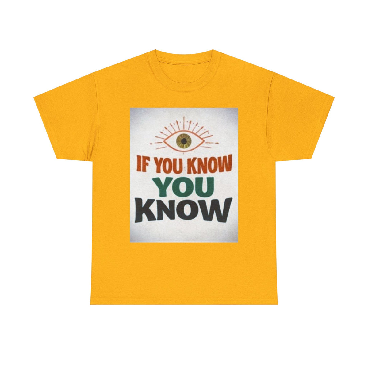 If You Know You Know Retro Eye Tee | Vintage Graphic T-Shirt