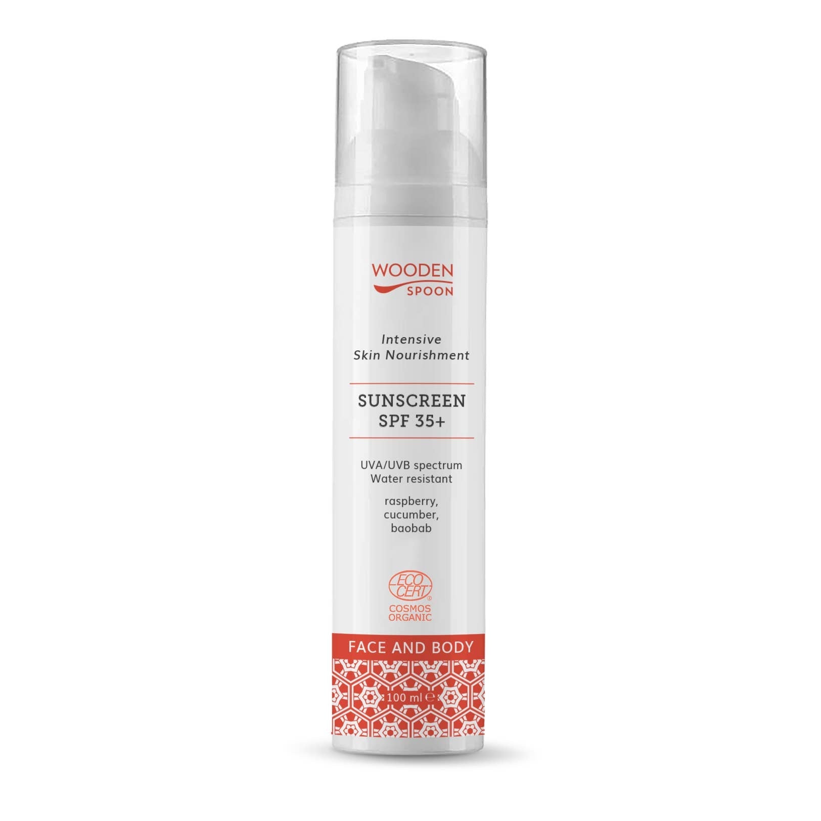 Organic Sunscreen SPF 35+ Intensive Skin Nourishment - 100ml