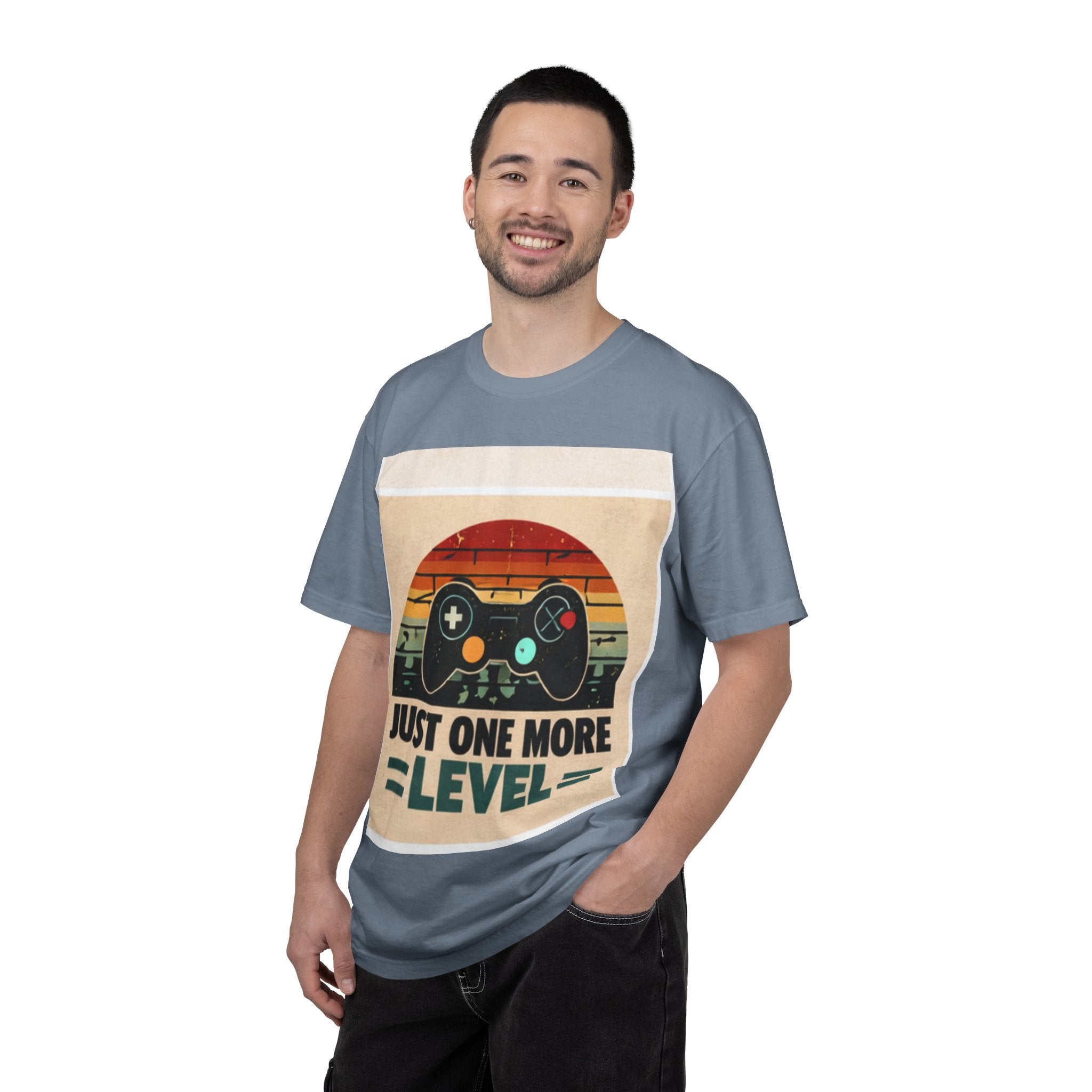 Retro Video Game Controller Just One More Level T-Shirt | Gamer Tee