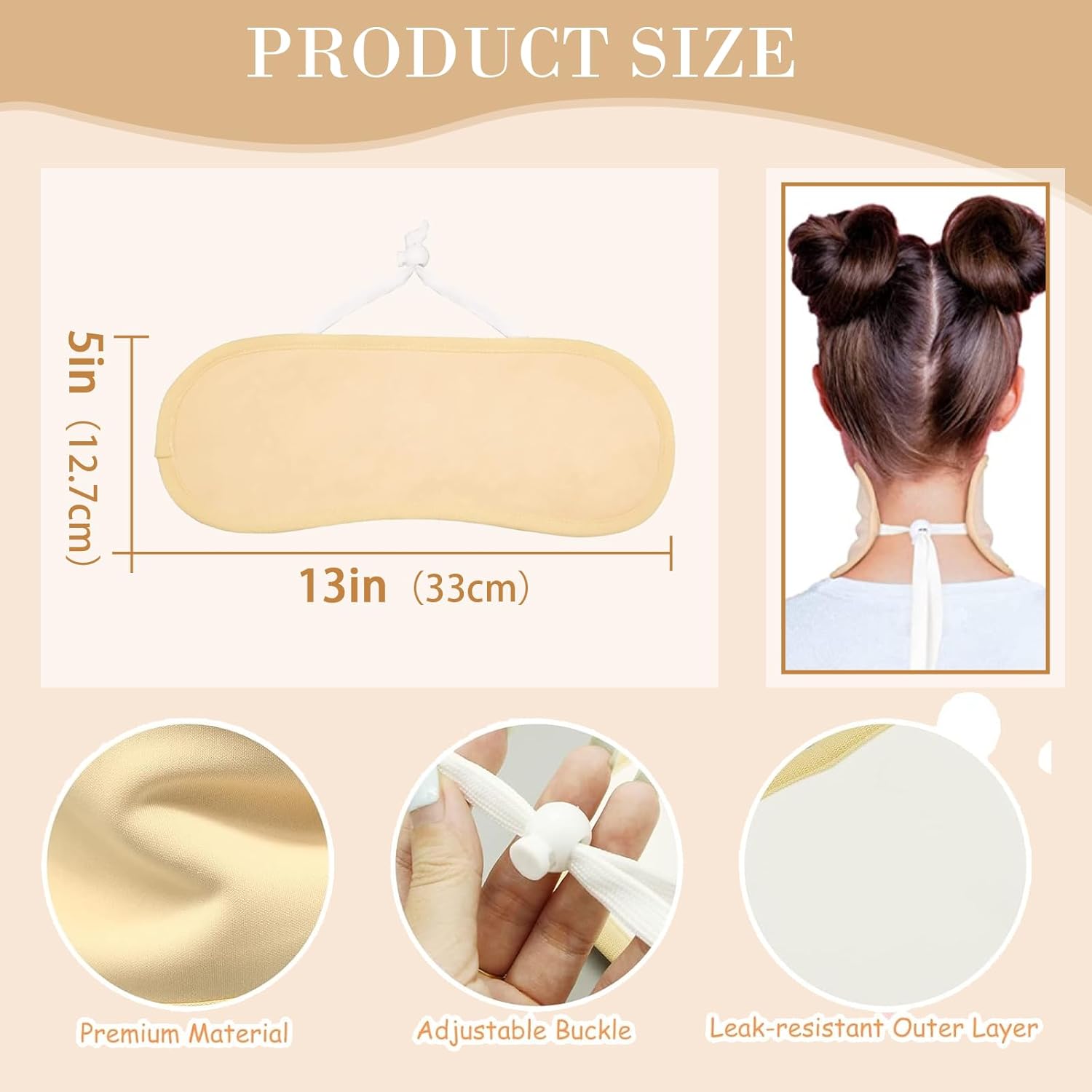 Organic Castor Oil 2 Piece Pack with a Bamboo Neck Wrap