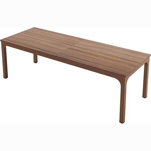 200cm Modern Extra Long Desk - Large Walnut Home Office Workstation