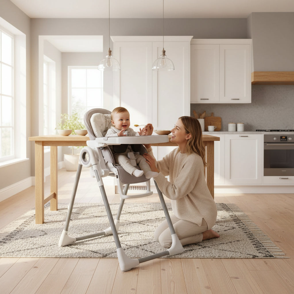 Jané Kosmic Eco Leather Adjustable Highchair – Birth to 3 Years