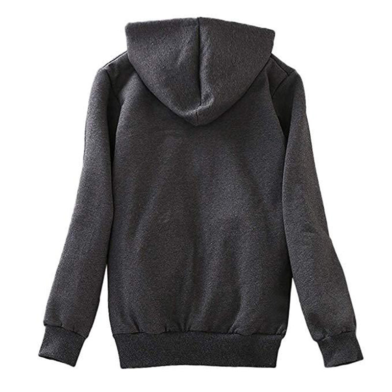 Long-sleeved sweater plush coat