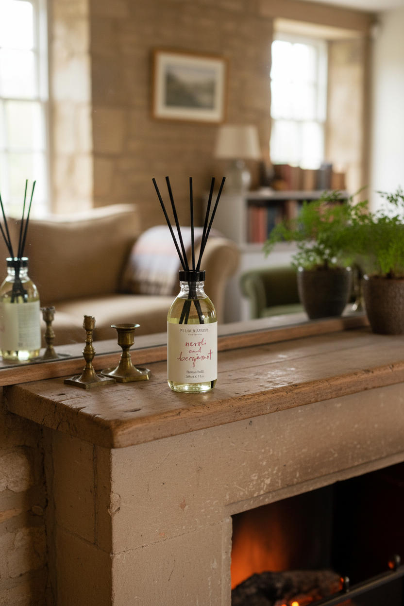 Neroli & Bergamot Diffuser Refill + Free Reeds