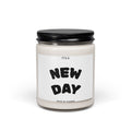 Candle — "It's a New Day" Scented Soy Candle, 9oz (Inspirational Morning Candle)