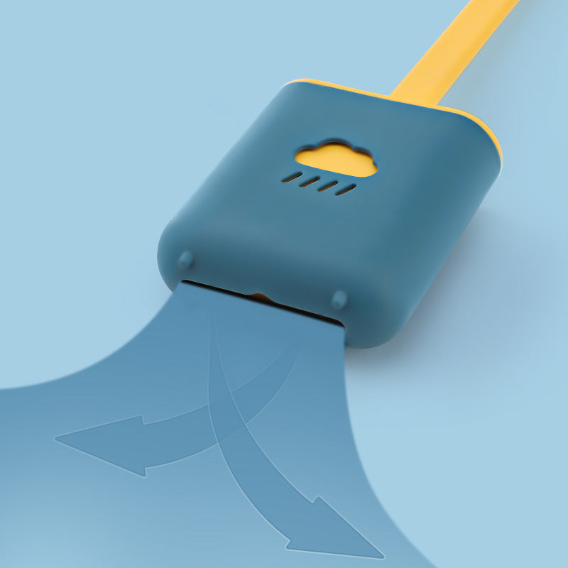 Toilet Soft Glue Dead Corner Cleaning Toilet Gap Long Handle Toilet Toilet Brush
