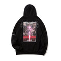 Dark Gothic Printed Cardigan Hooded Sweater